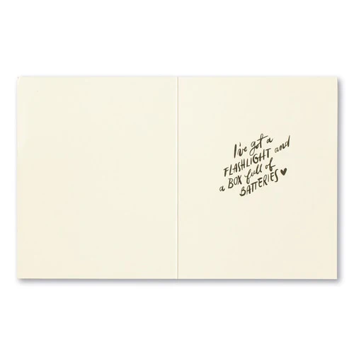 Love Muchly - Encouragement Card, If You Can't See Your Way Through - Image 2