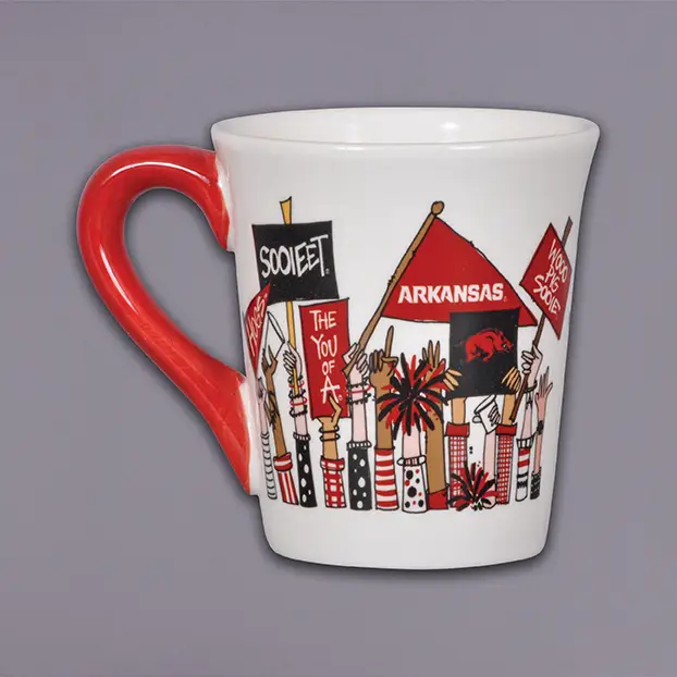 Magnolia Lane - Arkansas Cheer Ceramic Mug