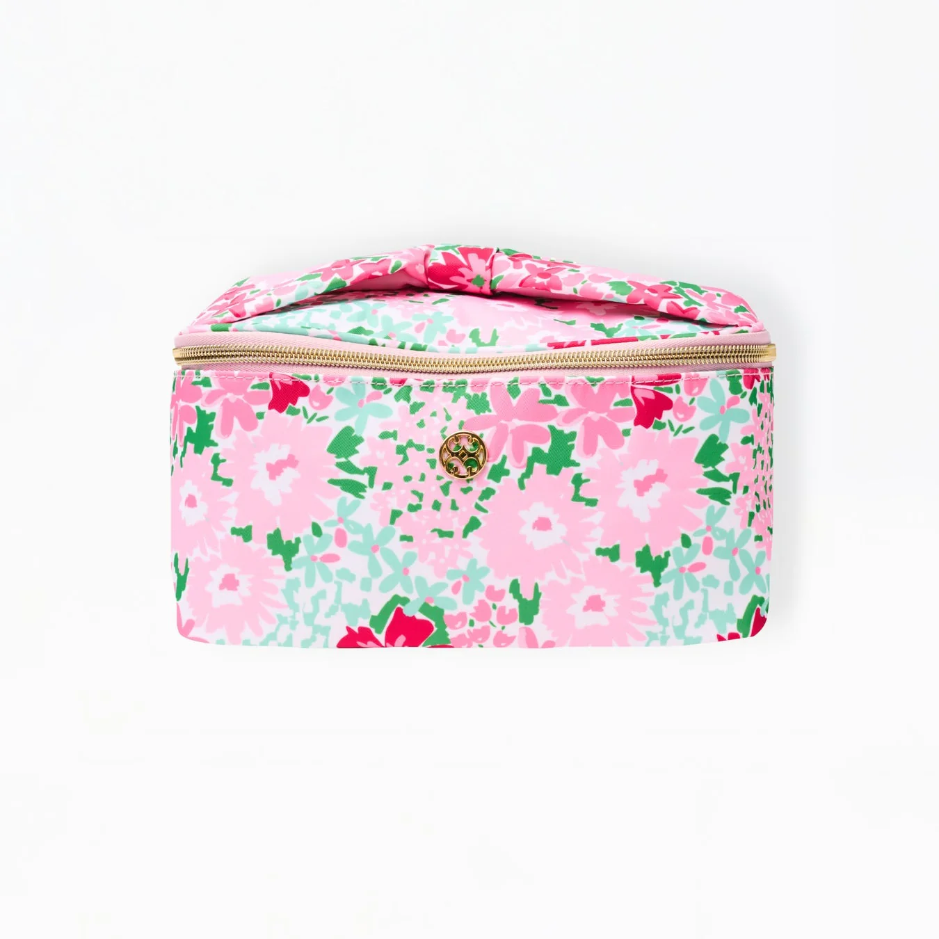 Mary Square - Kiss And Makeup Bag, Pink Petal Perfect