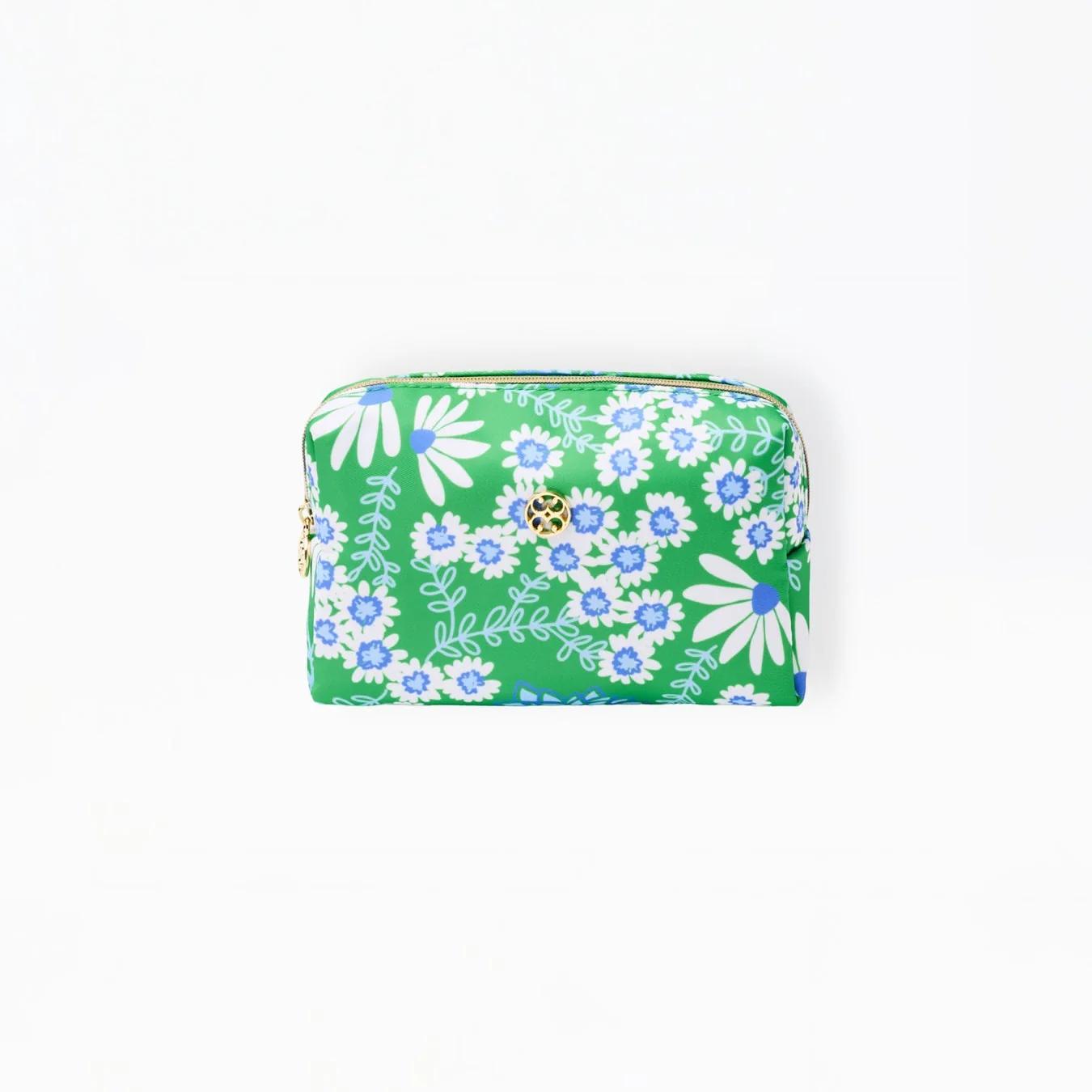 Mary Square - Let's Face It Mini Bag, Green Daisy Chain