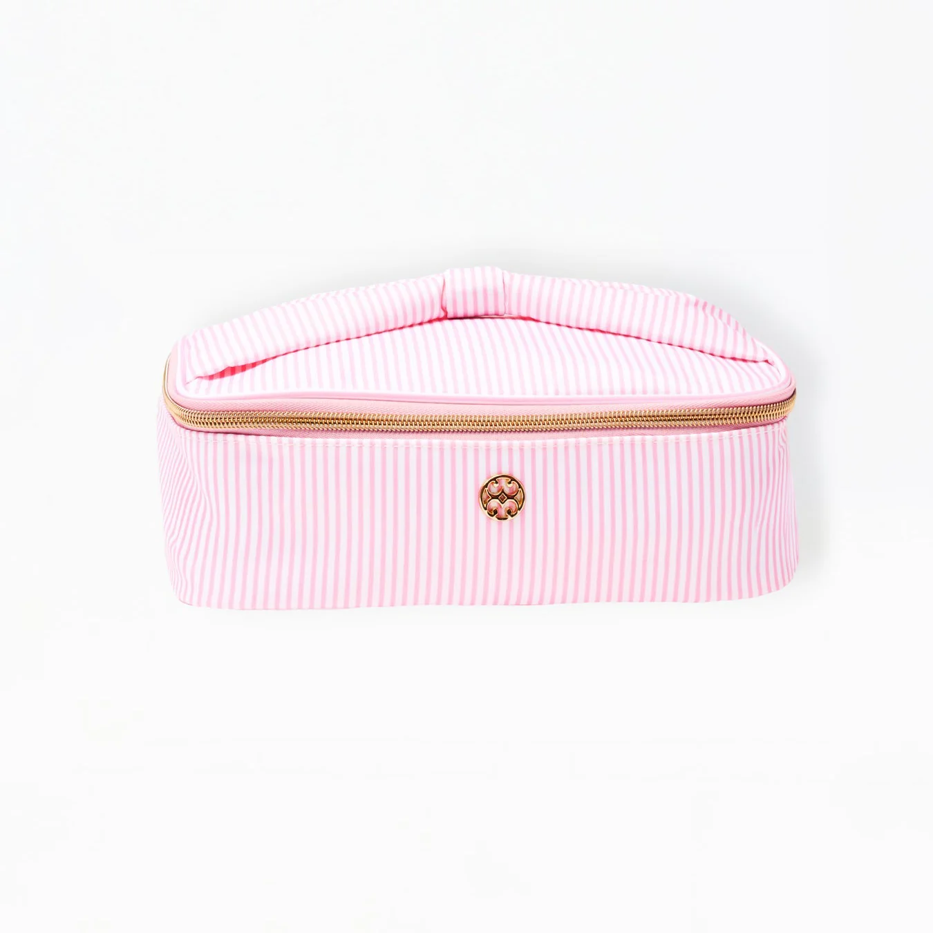 Mary Square - Make Me Blush Bag, Pink Stripe