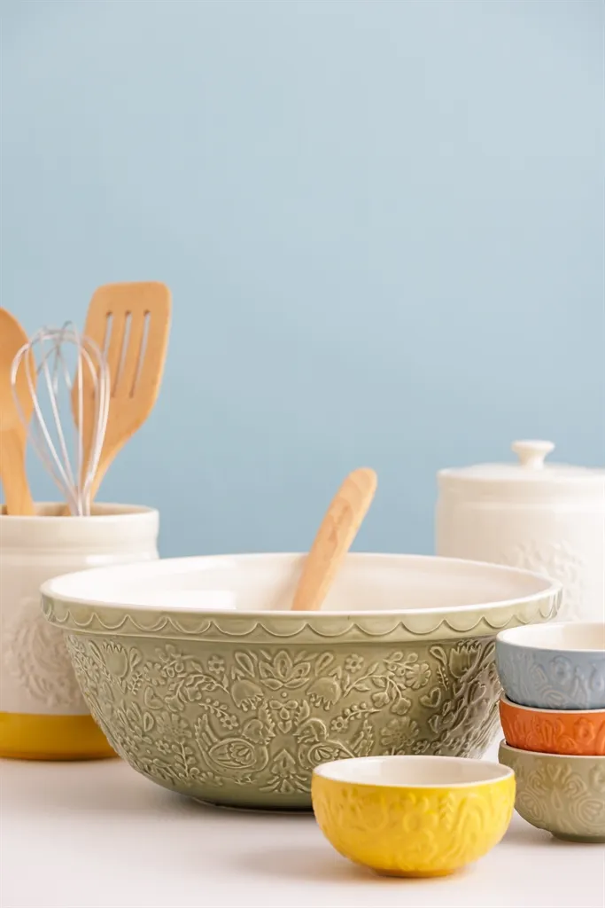Mason Cash - Home to Roost Pistachio Mixing Bowl