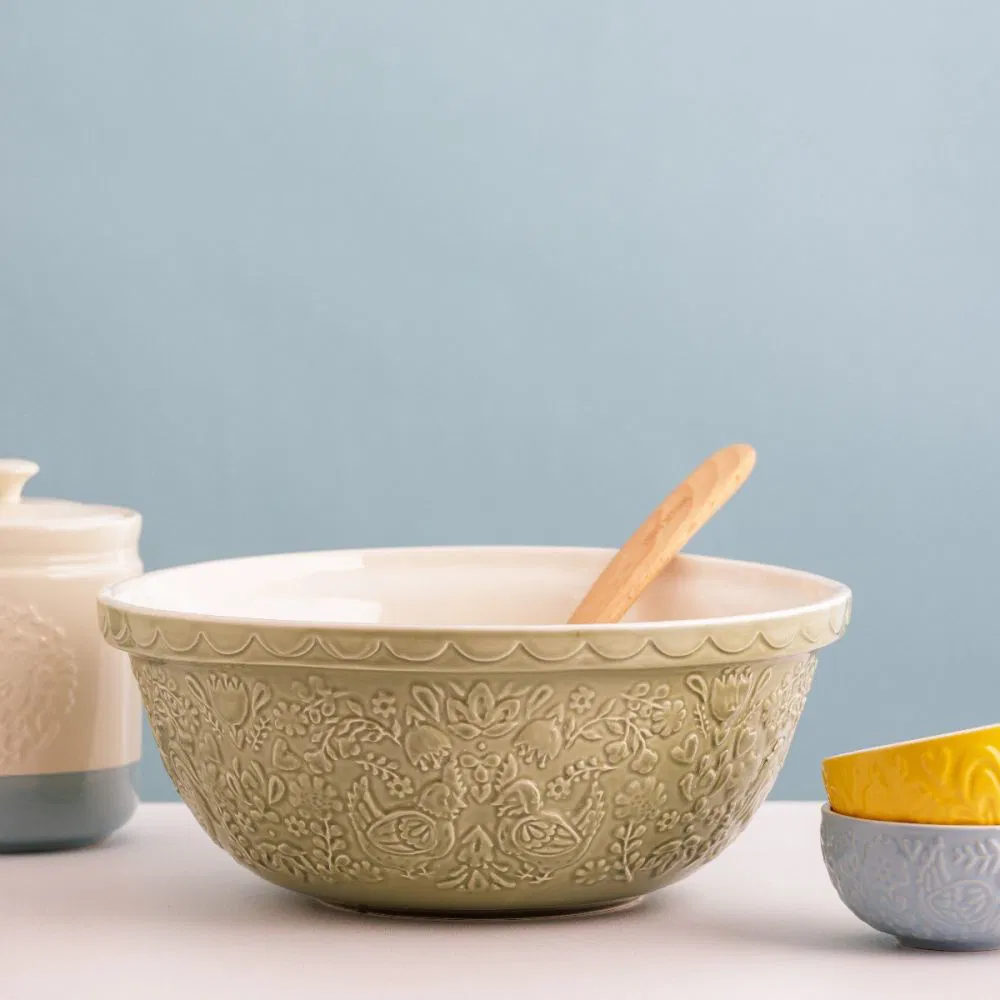 Mason Cash - Home to Roost Pistachio Mixing Bowl - Image 2