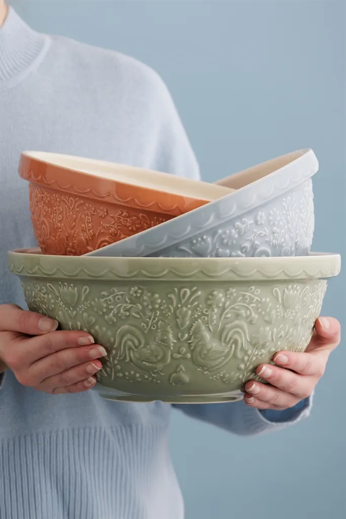 Mason Cash - Home to Roost Pistachio Mixing Bowl - Image 4