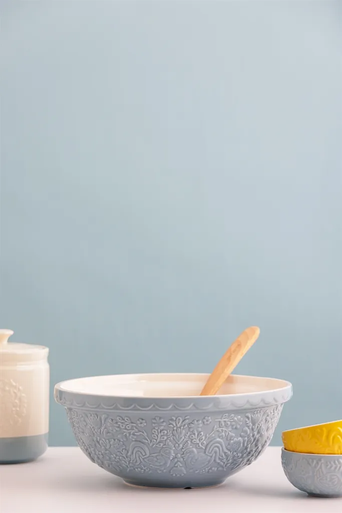 Mason Cash - Home to Roost Sky Blue Mixing Bowl