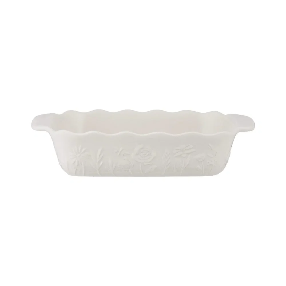 Mason Cash - In the Meadow Cream Rectangle Baker, Medium - Image 2
