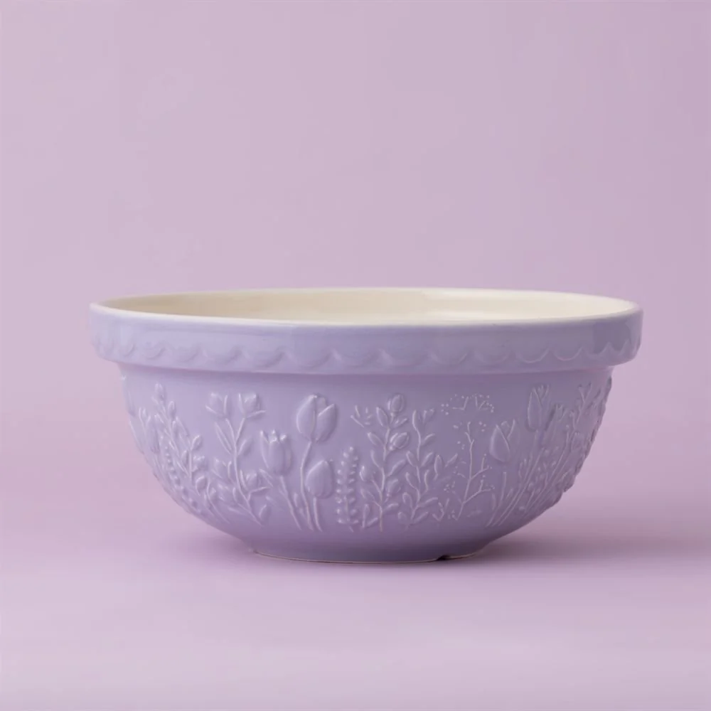 Mason Cash - In the Meadow Lilac Tulip Mixing Bowl