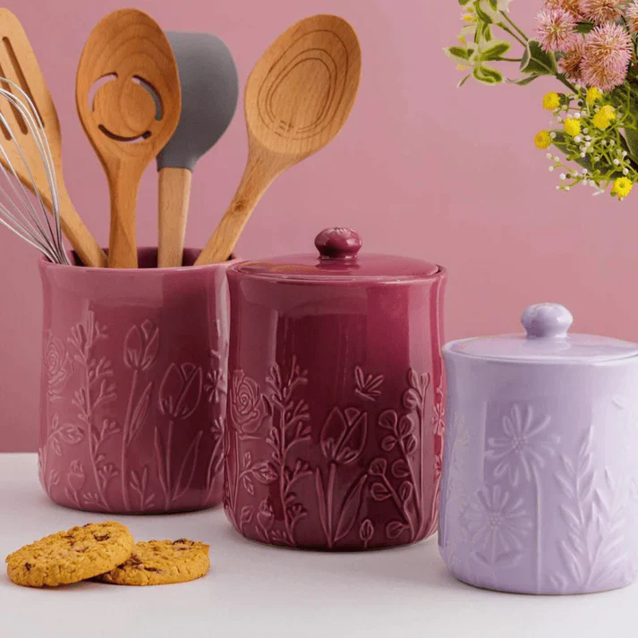 Mason Cash - In the Meadow Utensil Crock - Image 3