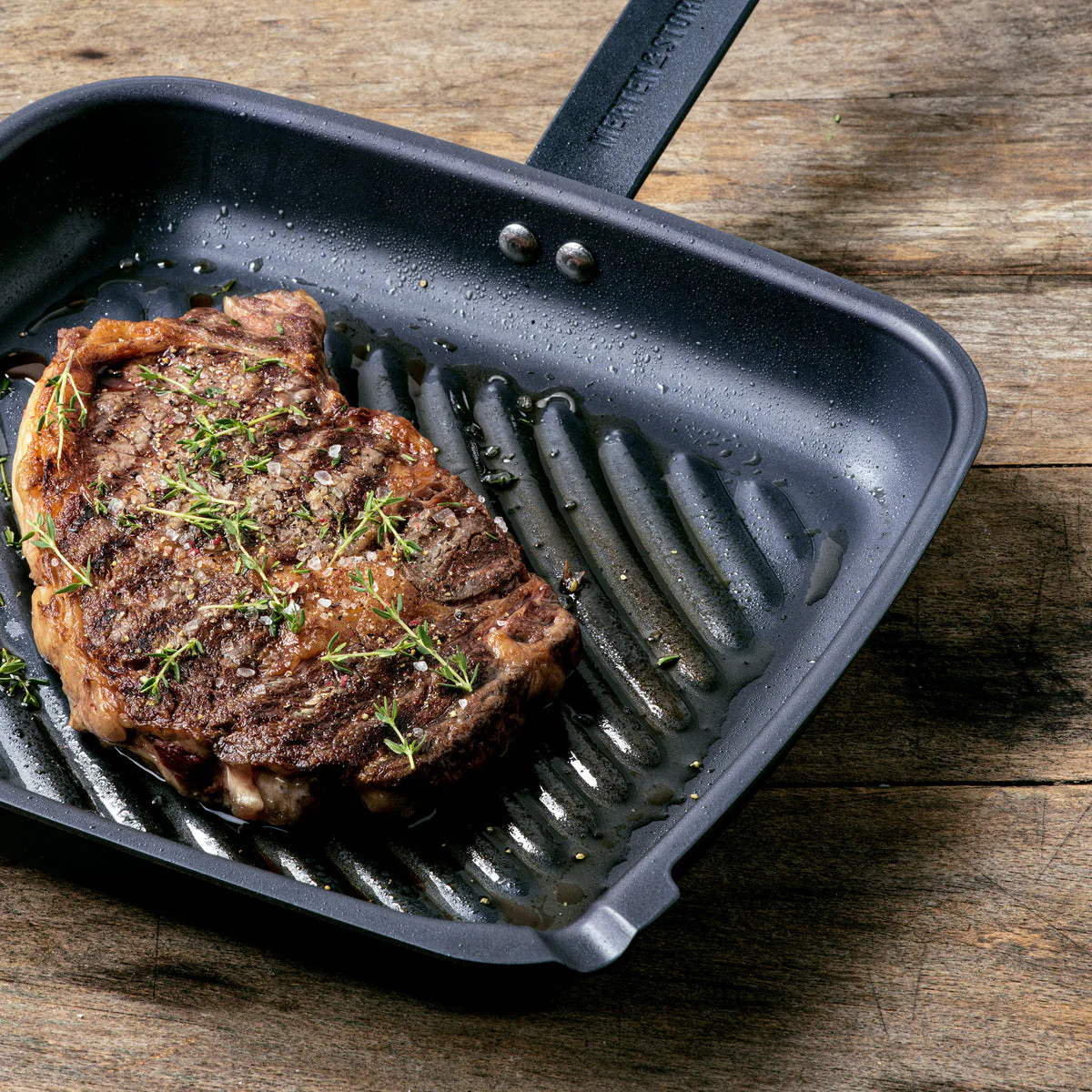 Merten & Storck - Carbon Steel Grill Pan - Image 4