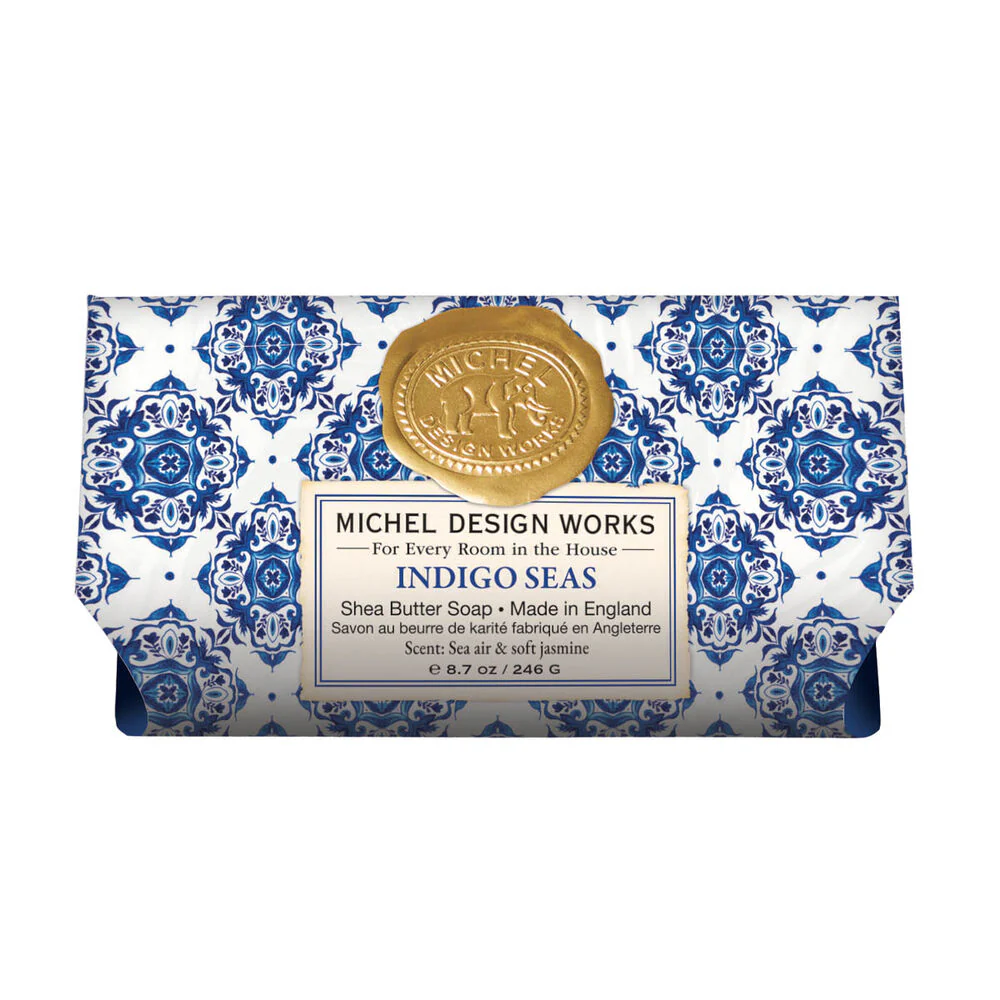 Michel Design Works - Indigo Seas Shea Butter Bath Soap Bar