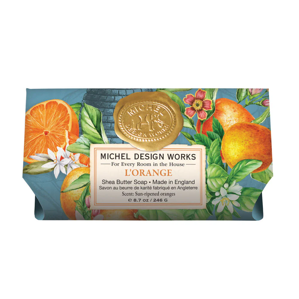 Michel Design Works - L'Orange Shea Butter Bath Soap Bar