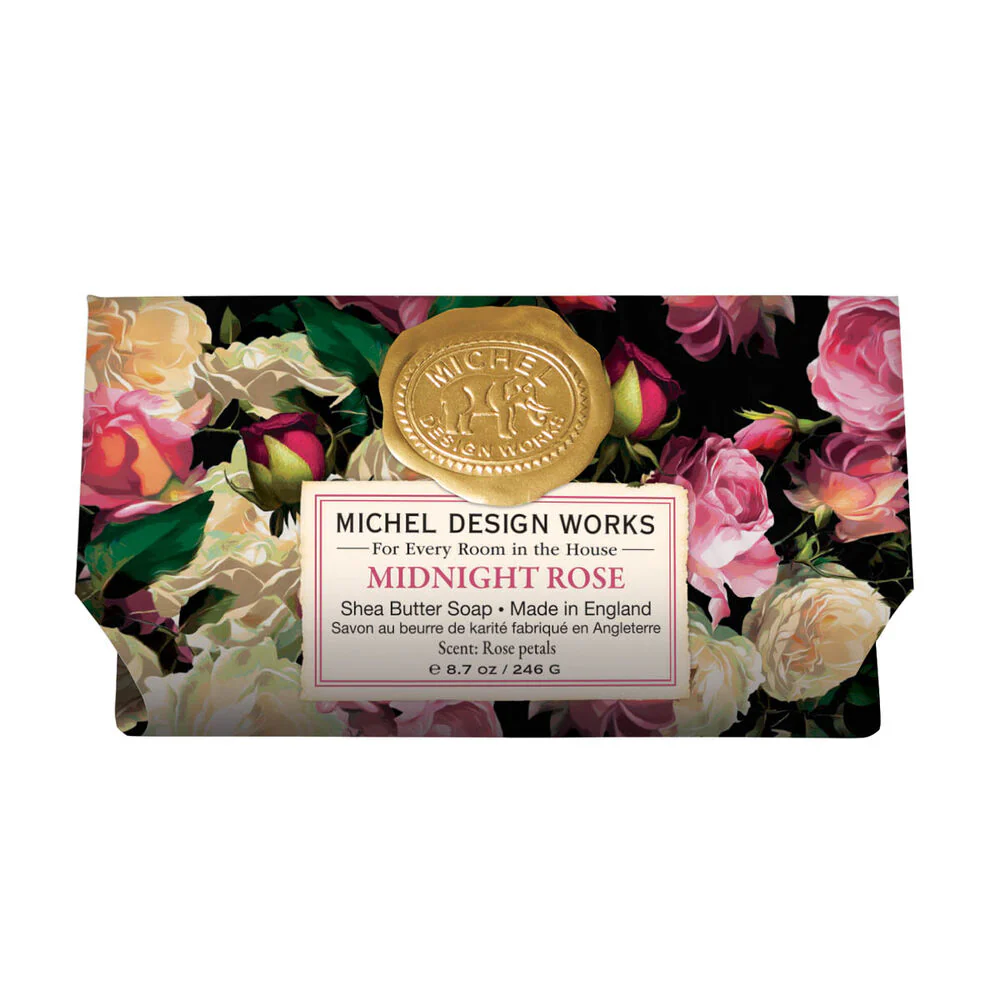 Michel Design Works - Midnight Rose Shea Butter Bath Soap Bar