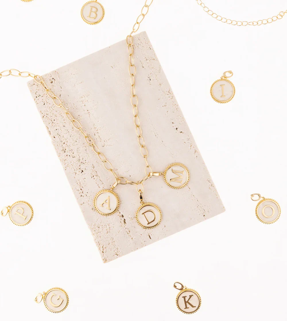 Michelle McDowell - Madison Initial Charm