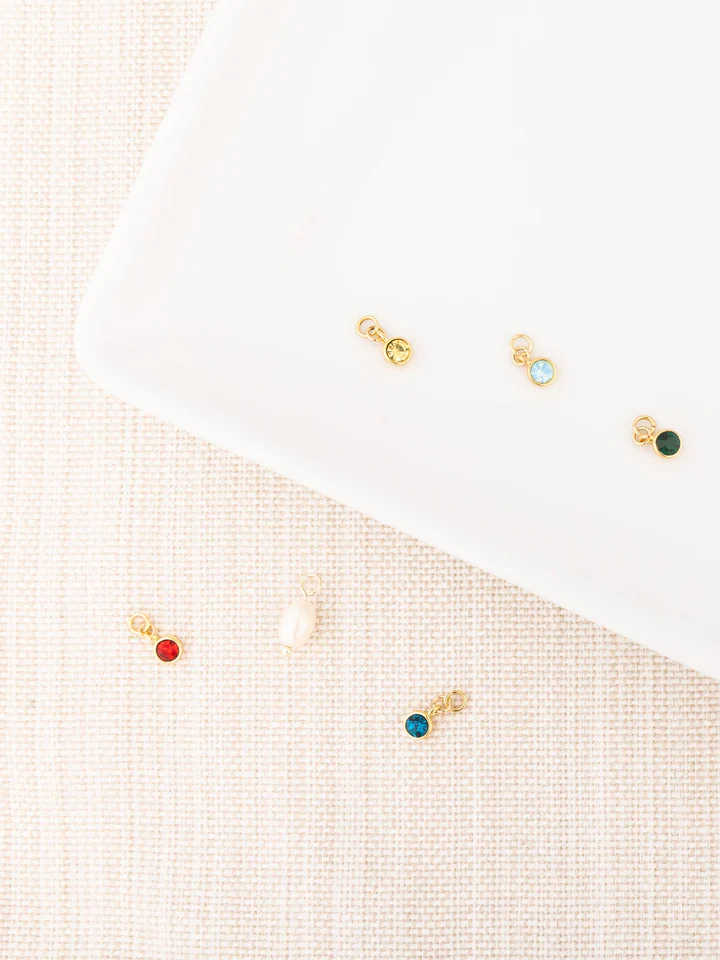 Michelle McDowell - Thea Birthstone Necklace Charm