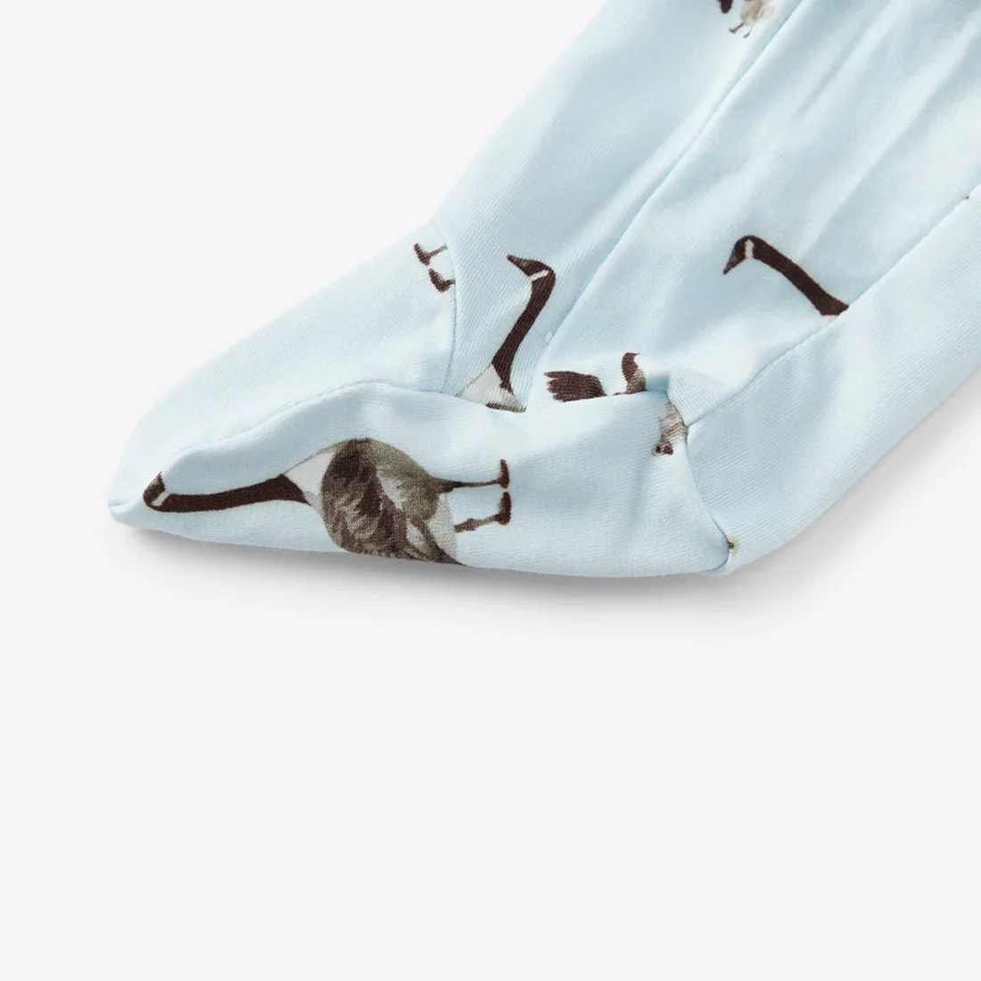 Milkbarn - Bamboo Footed Romper, Goose - Image 4