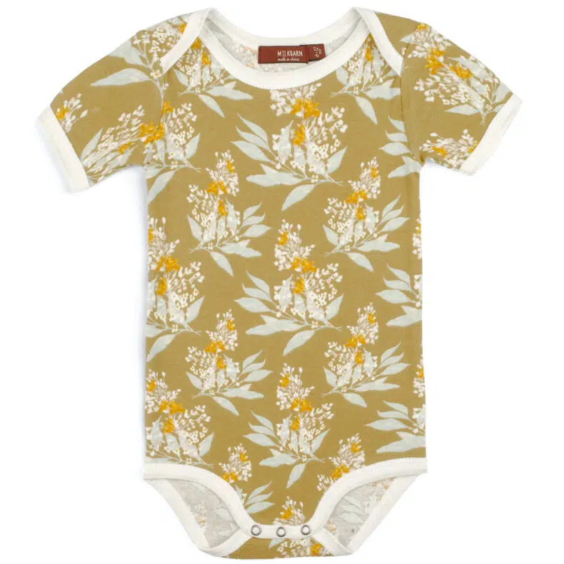 Milkbarn - Cotton One Piece, Golden Floral