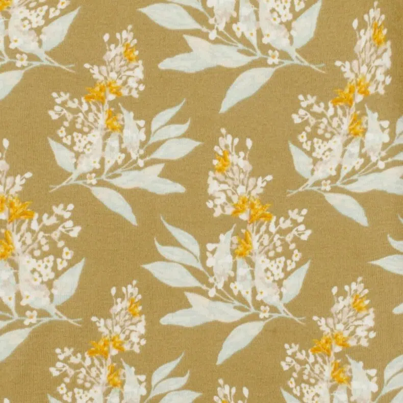 Milkbarn - Cotton One Piece, Golden Floral - Image 2