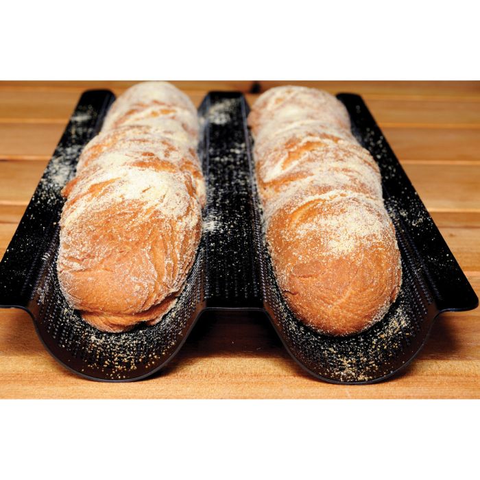 Mrs. Anderson's Baking - Double Baguette Baking Pan - Image 2