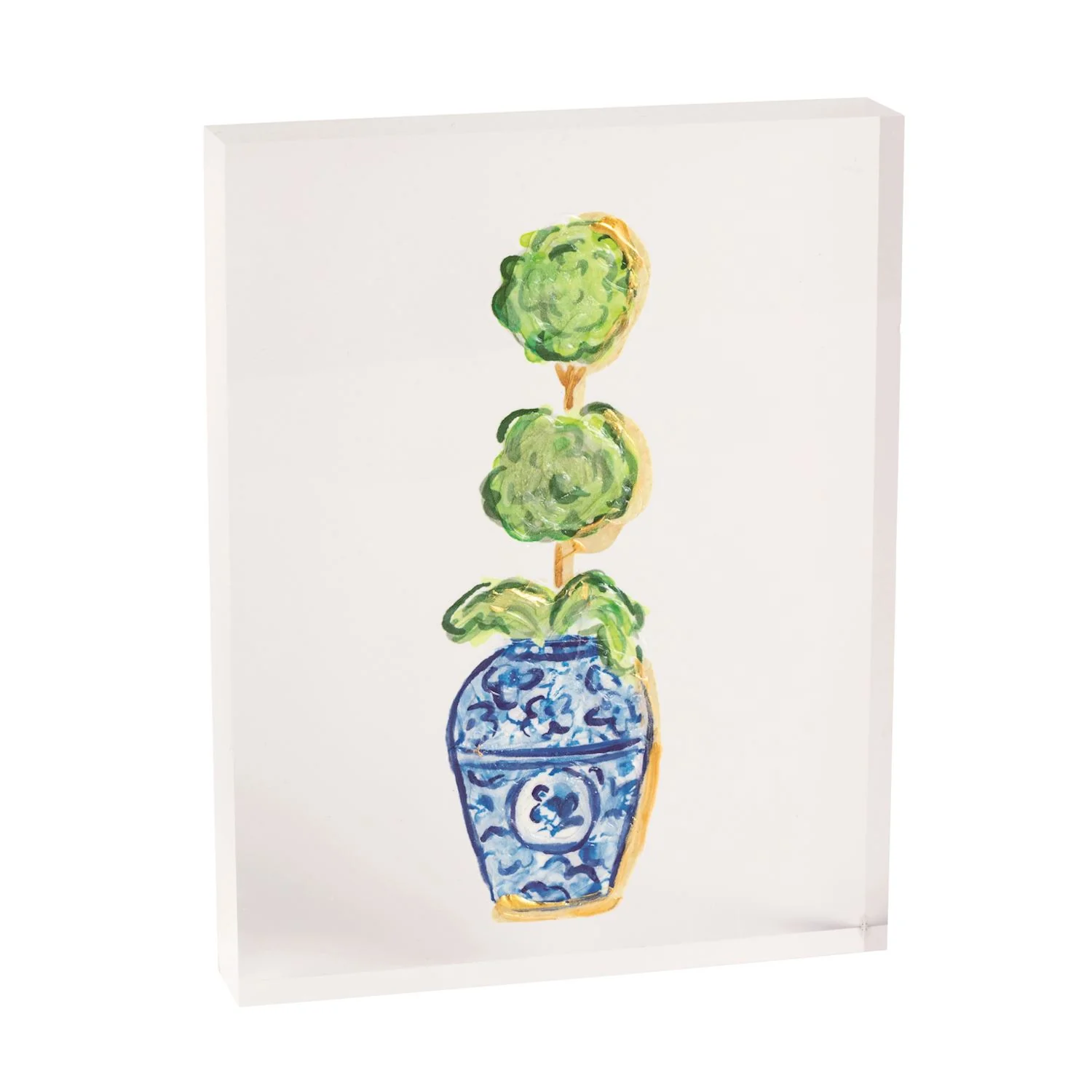 Mud Pie - Acrylic Topiary Plaque - Image 3