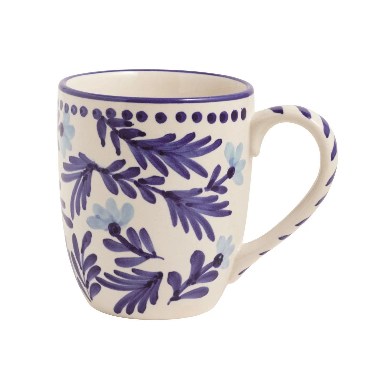 Mud Pie - Blue Flower Mug - Image 6