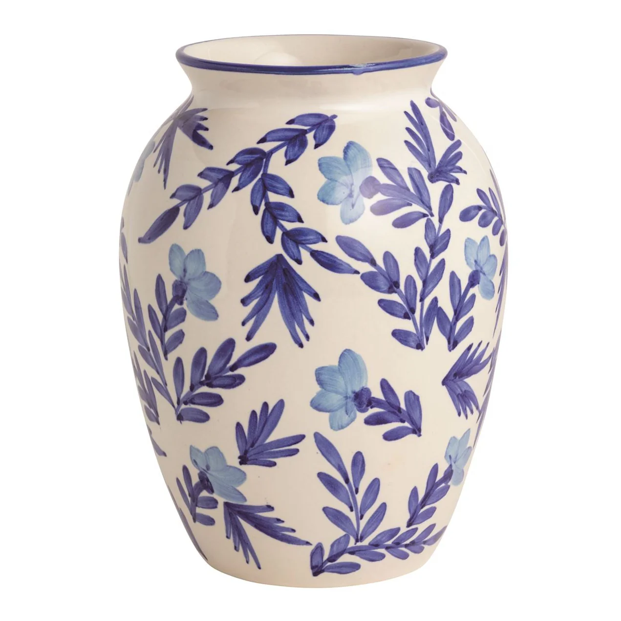 Mud Pie - Blue Vine Vase - Image 4