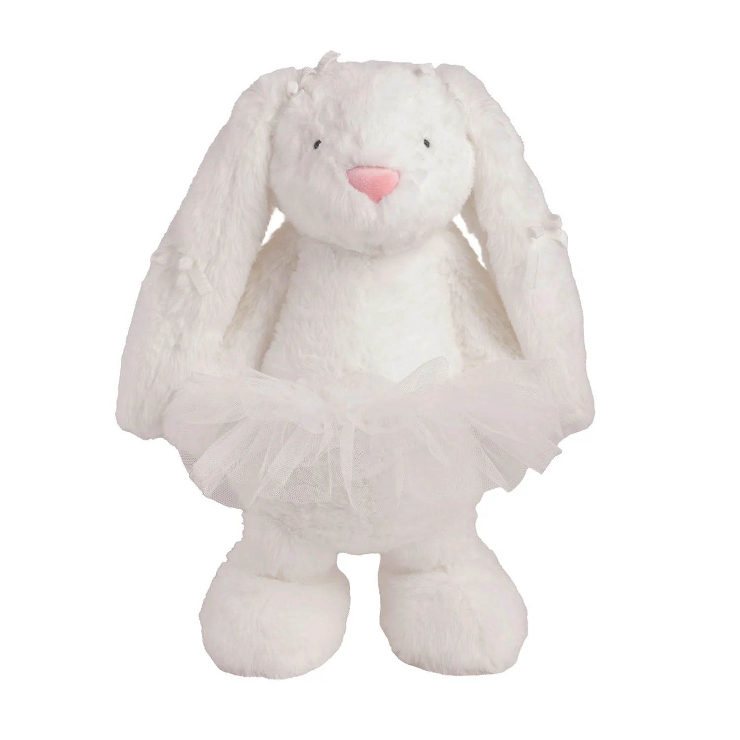 Mud Pie - Bow Bunny Plush Toy - Image 3