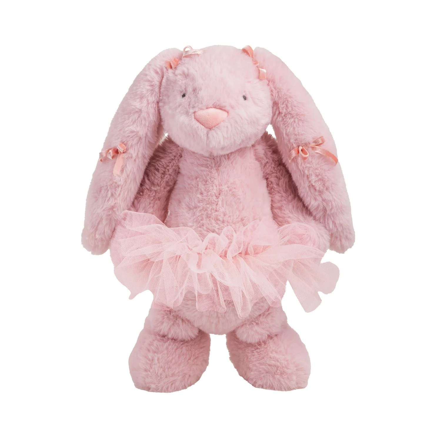 Mud Pie - Bow Bunny Plush Toy - Image 4