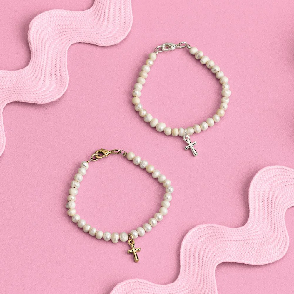 Mud Pie - Boxed Cross Bracelet