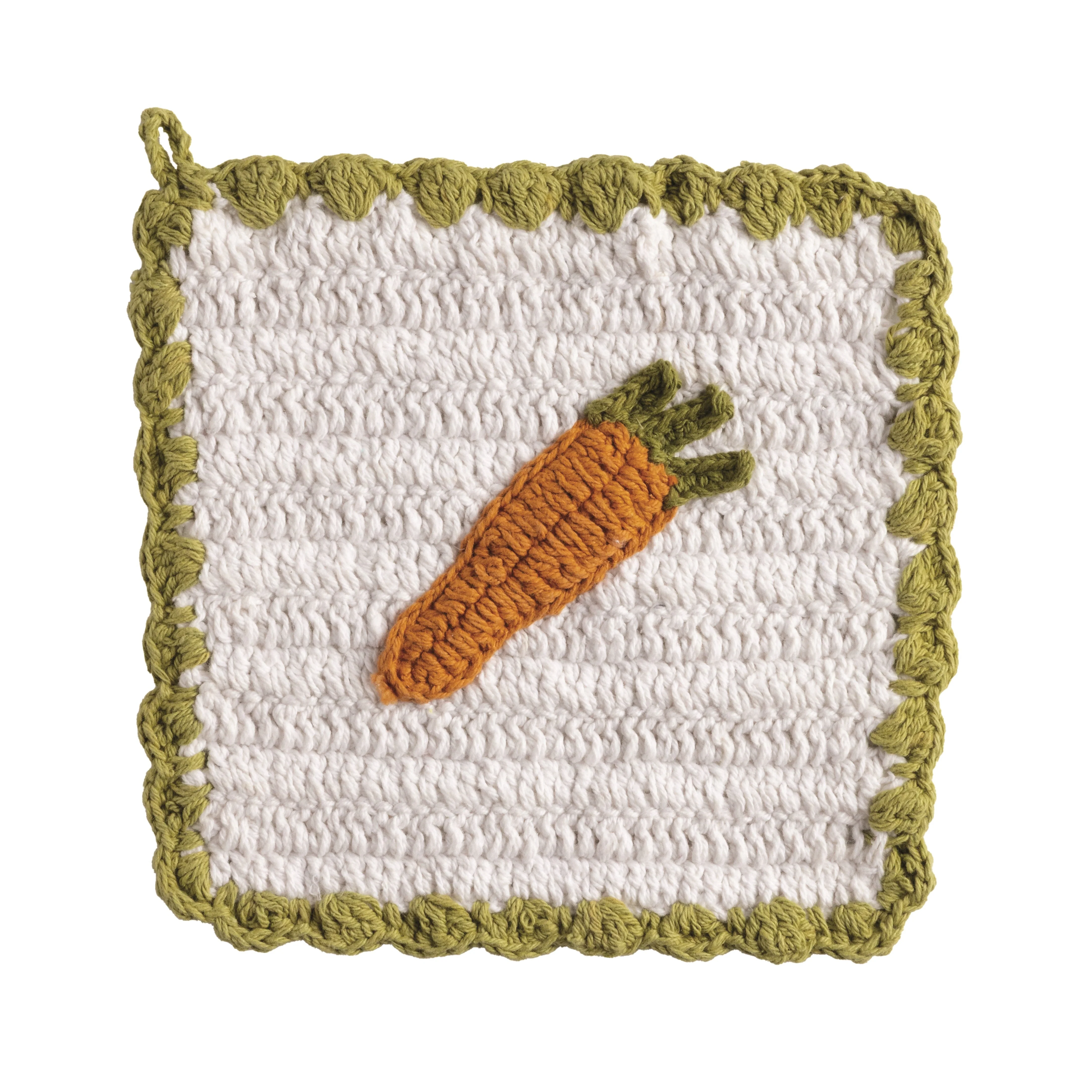 Mud Pie - Crochet Pot Holder - Image 2