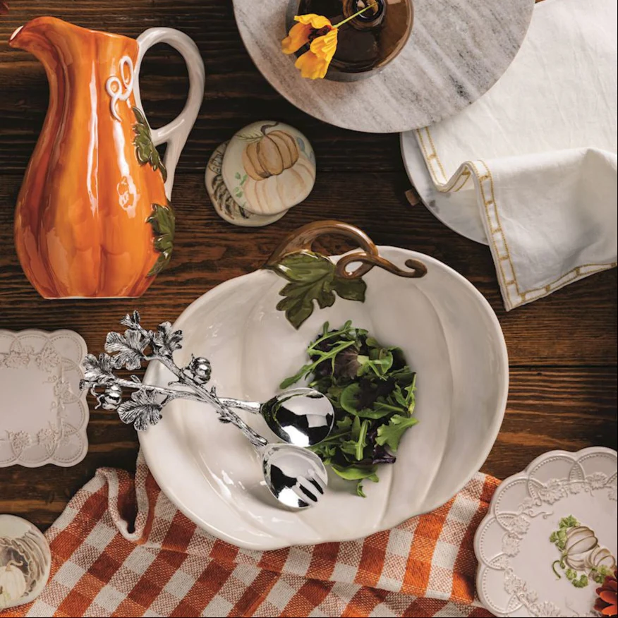 Mud Pie - Gather Pumpkin Bowl - Image 2