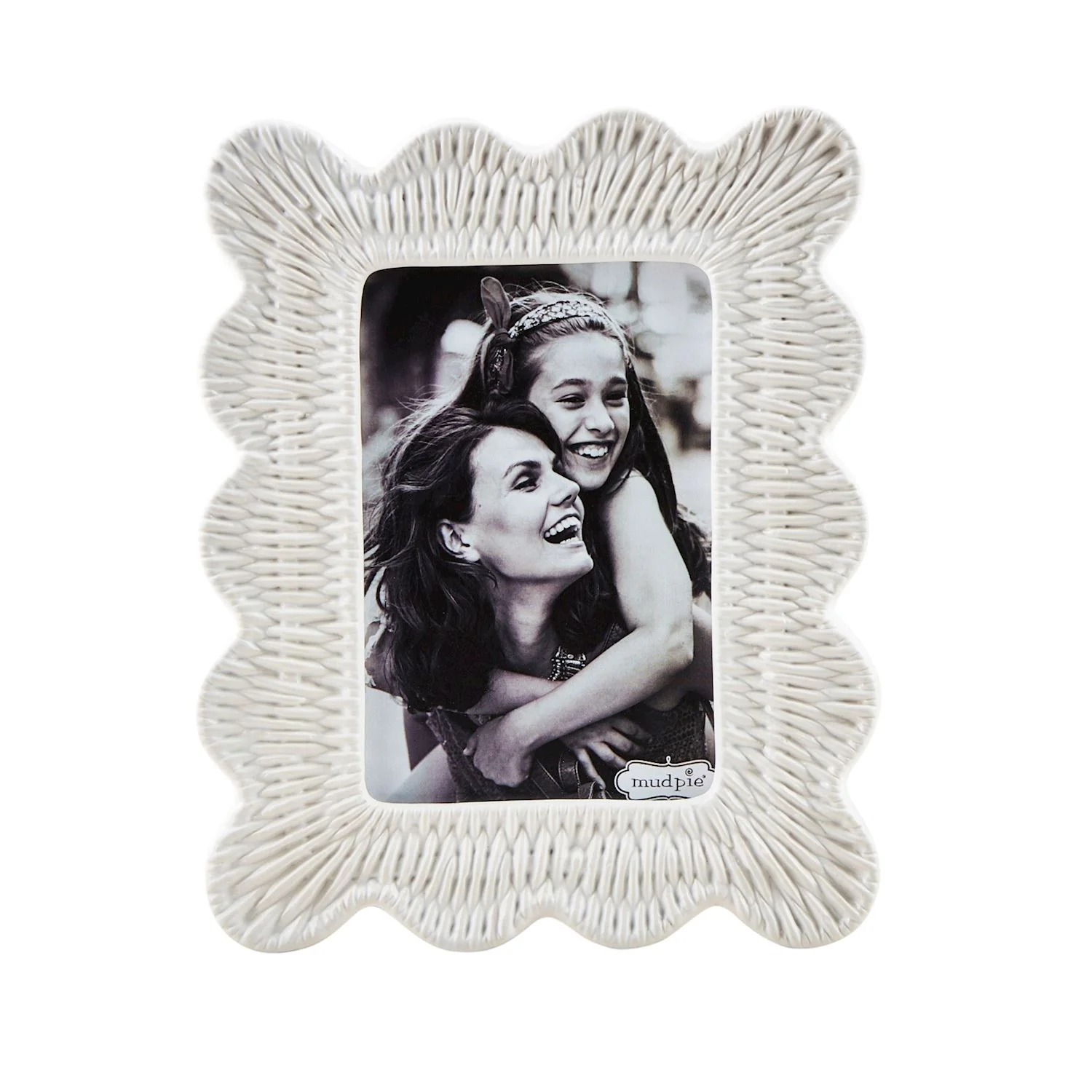 Mud Pie - Woven Ceramic Frame - Image 2