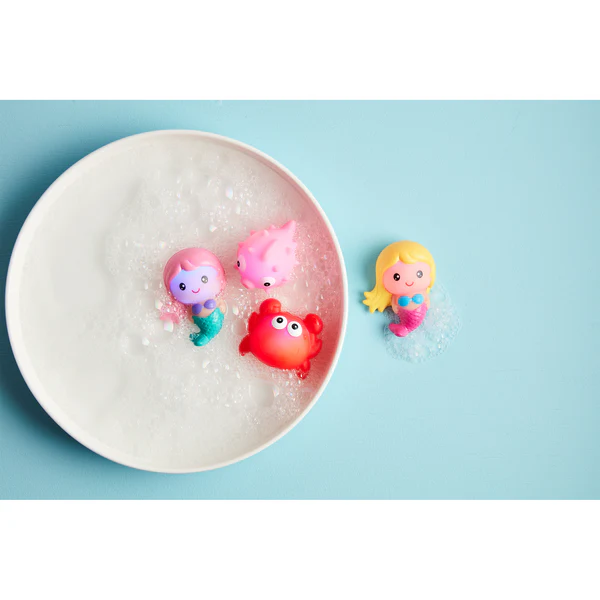 Mud Pie - Light-Up Mermaid Bath Toy Set