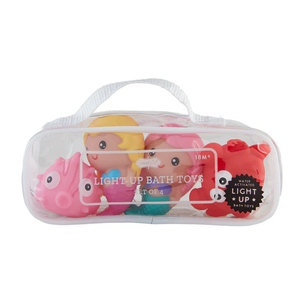 Mud Pie - Light-Up Mermaid Bath Toy Set - Image 2