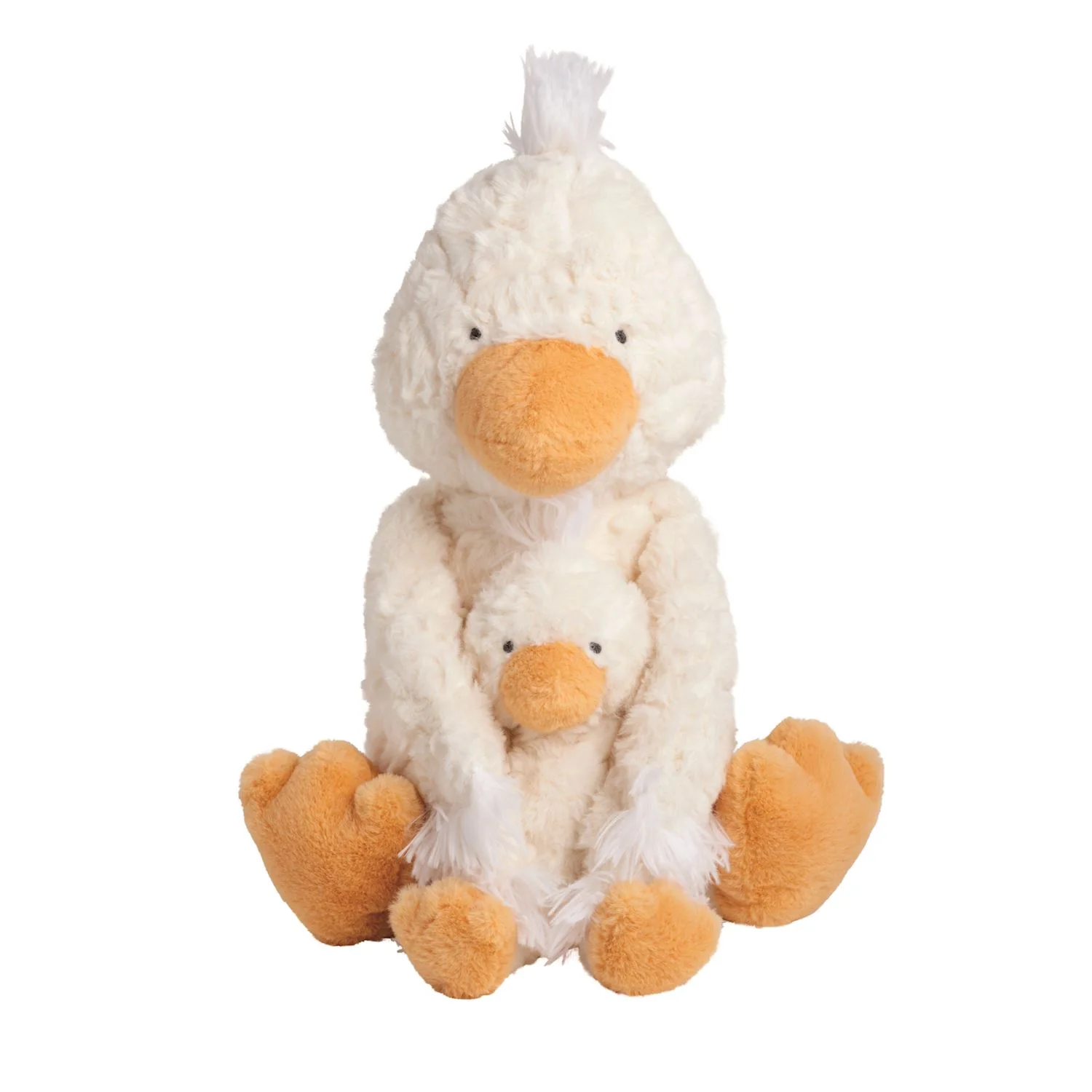 Mud Pie - Mom and Baby Duck Plush Toy - Image 3