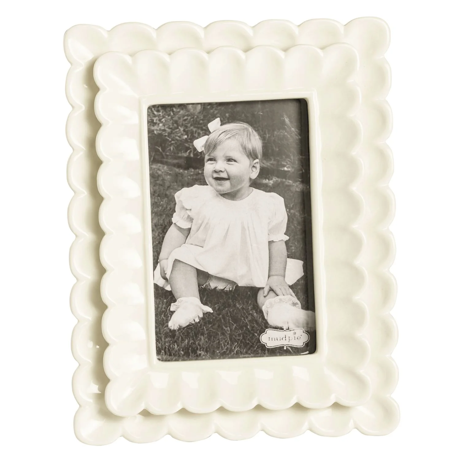 Mud Pie - Scalloped Frame - Image 3