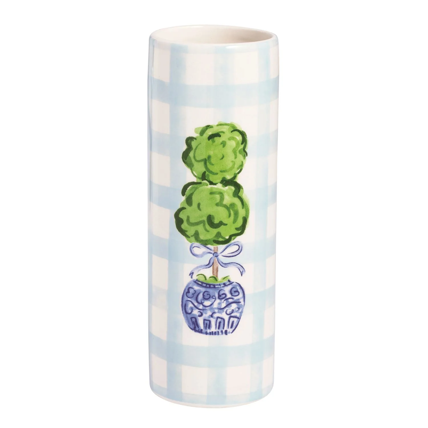 Mud Pie - Topiary Patterned Bud Vase - Image 4