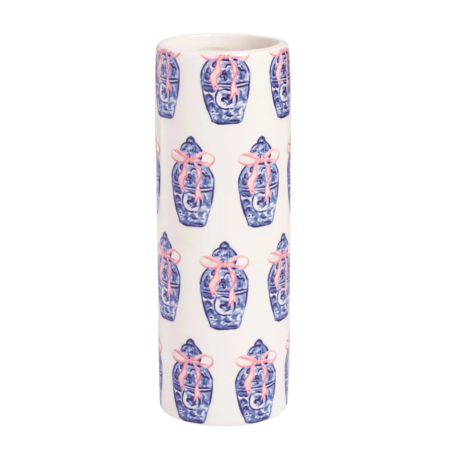 Mud Pie - Topiary Patterned Bud Vase - Image 6