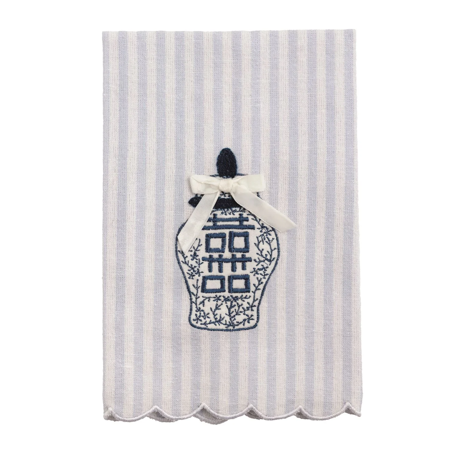 Mud Pie - Topiary Tea Towel - Image 3