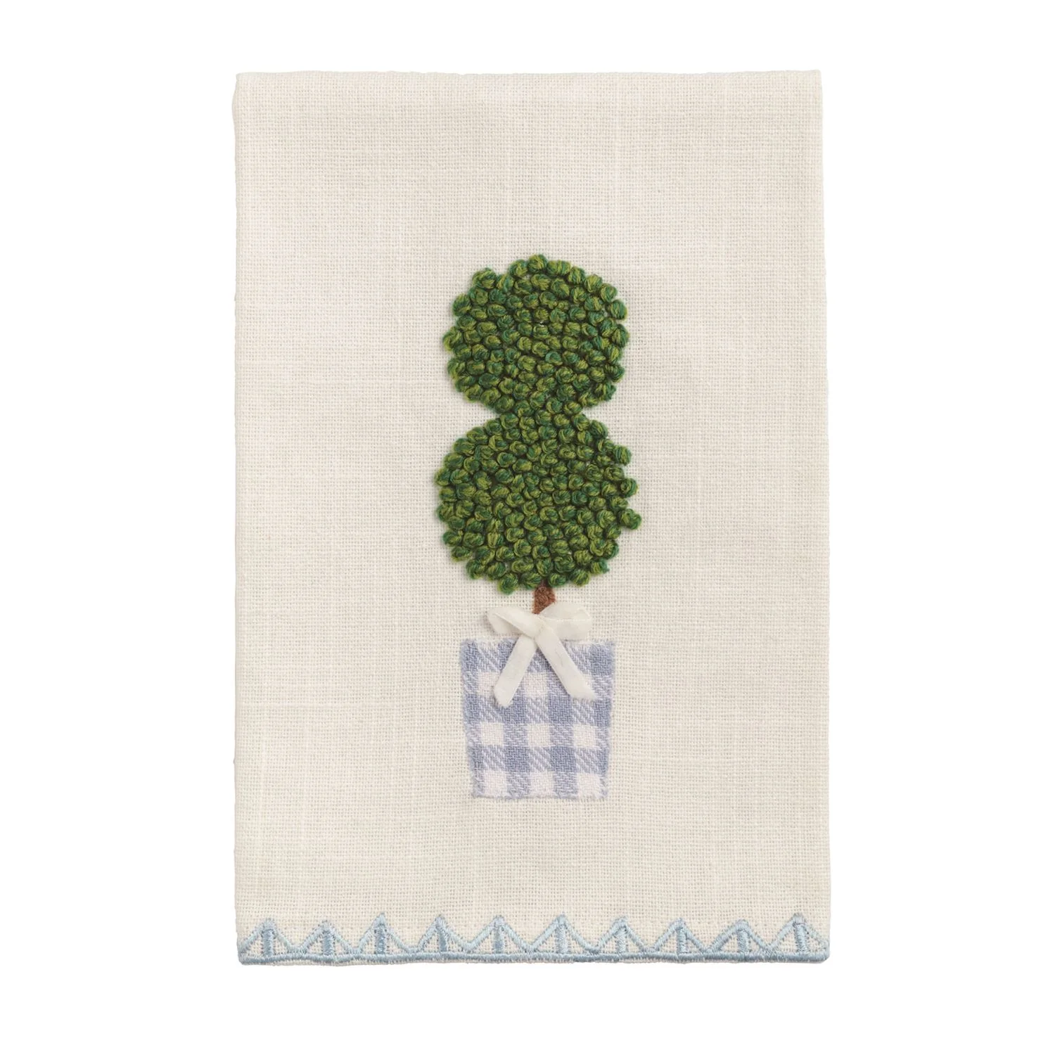 Mud Pie - Topiary Tea Towel - Image 4