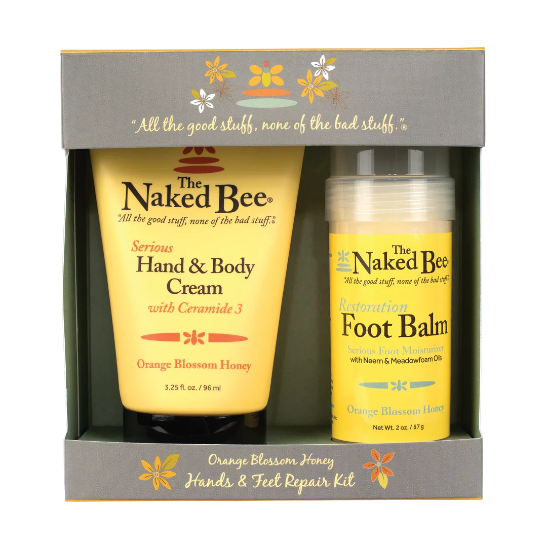 Naked Bee - Orange Blossom Honey Hand and Feet Kit