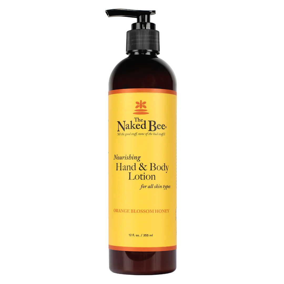 Naked Bee - Orange Blossom Honey Hand & Body Lotion, 12 Ounce - Image 2