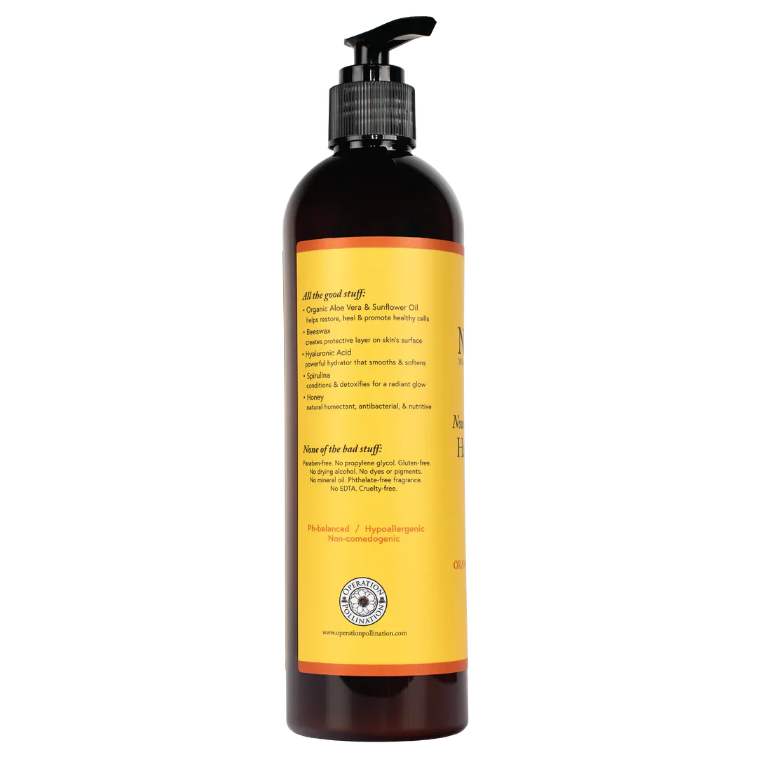 Naked Bee - Orange Blossom Honey Hand & Body Lotion, 12 Ounce - Image 3