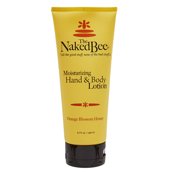 Naked Bee - Orange Blossom Honey Hand & Body Lotion, Large Tube