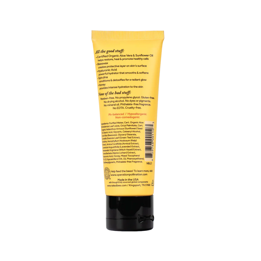Naked Bee - Orange Blossom Honey Hand & Body Lotion, Large Tube - Image 2