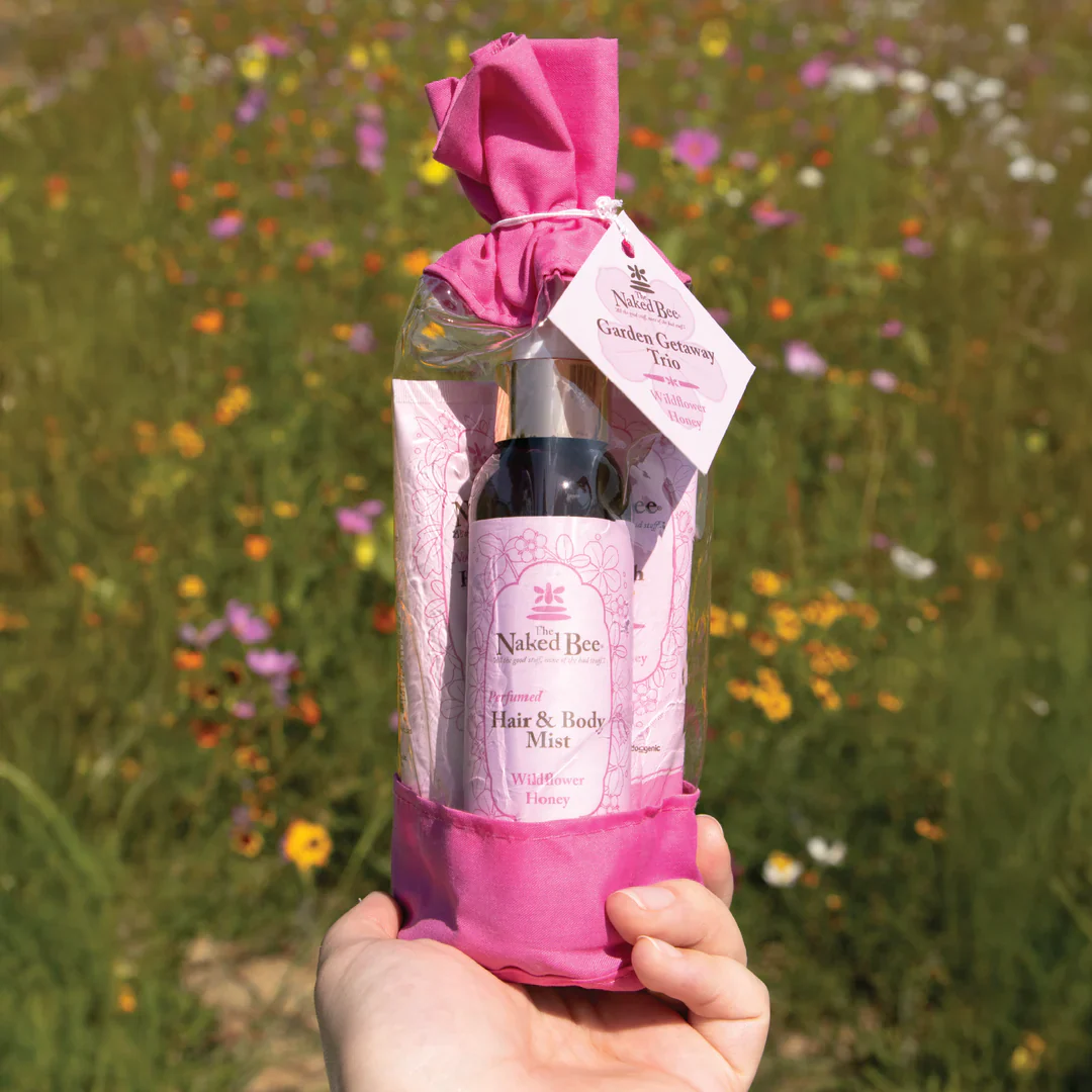 Naked Bee - Wildflower Honey Garden Getaway Trio