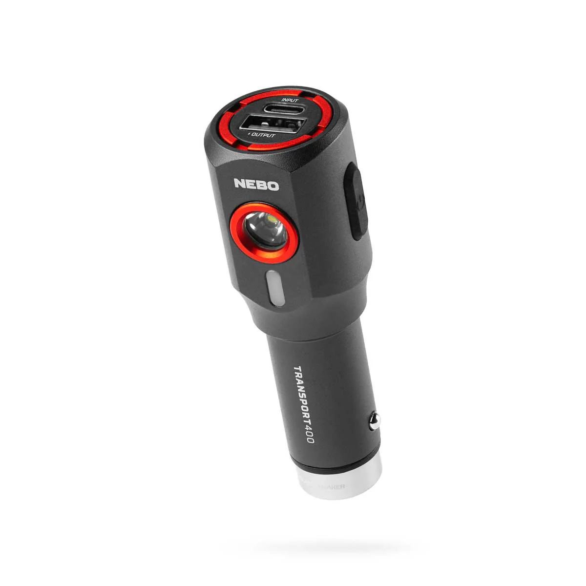 Nebo - Transport 400 RC 2-in-1 Car Charger and Flashlight