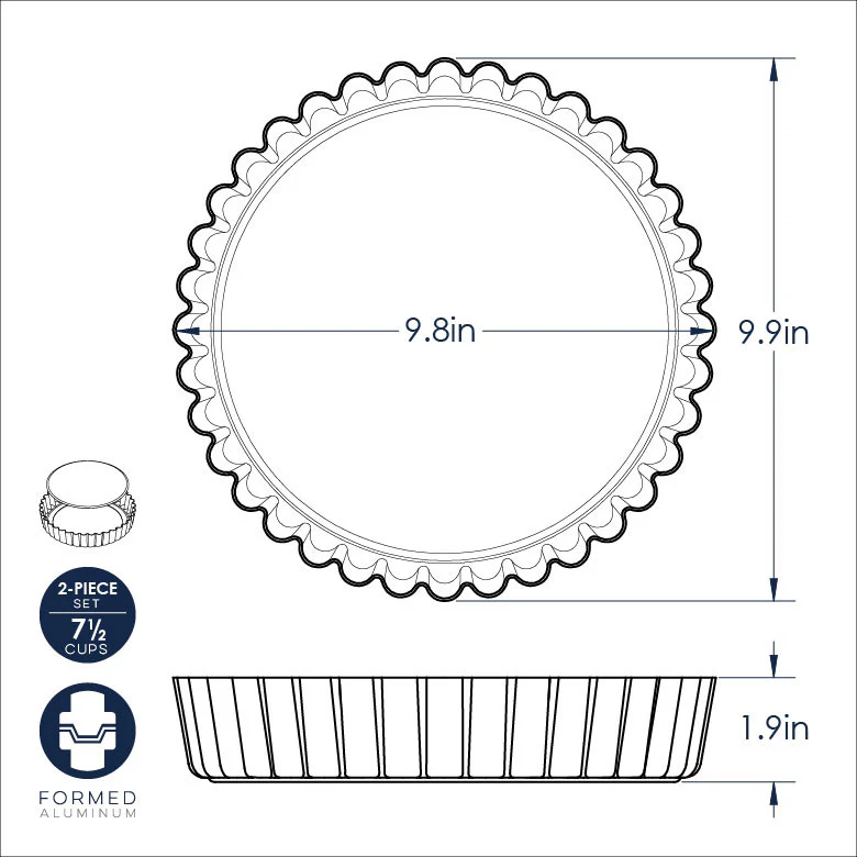 NordicWare - Quiche & Tart Pan - Image 3