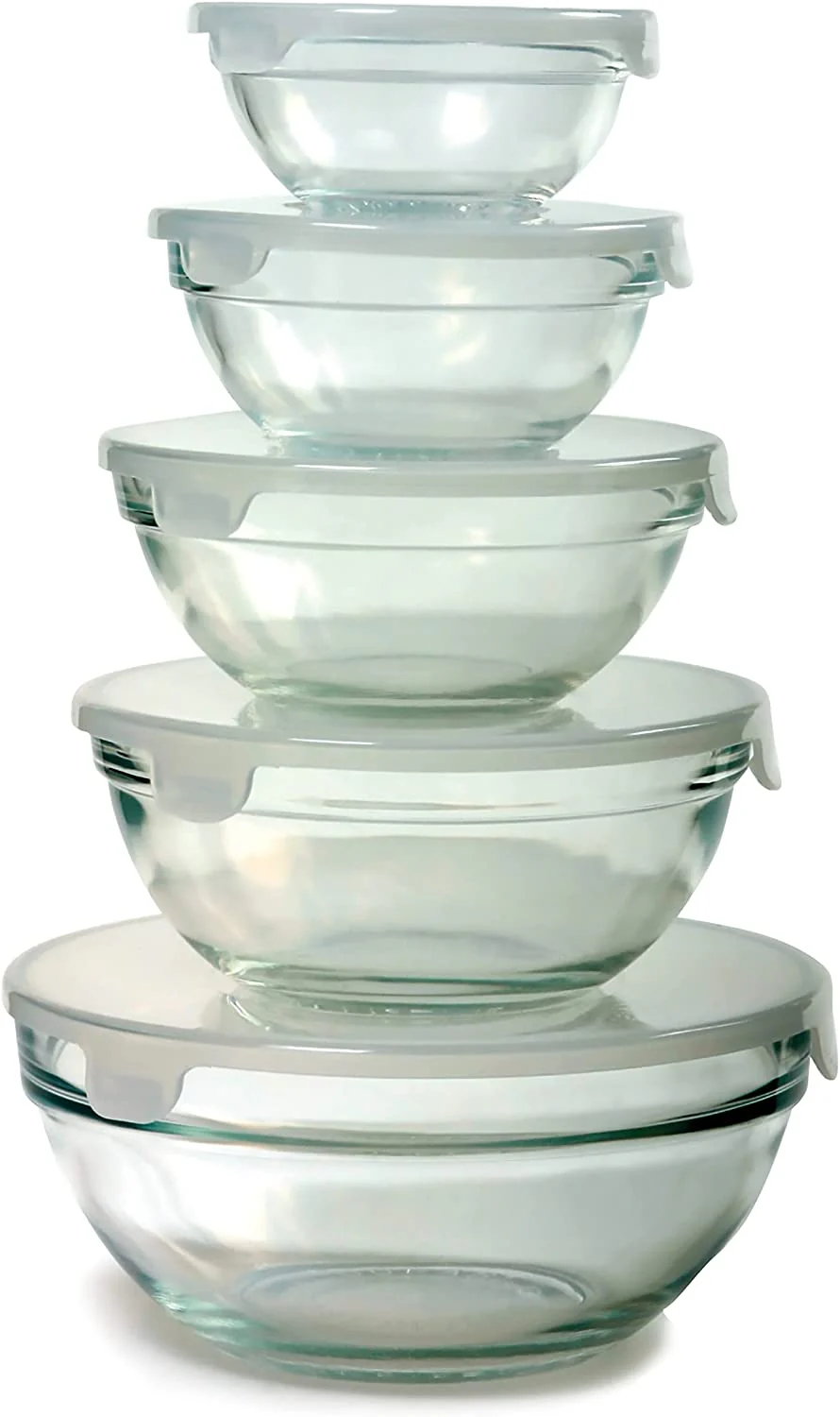 Norpro - Glass Bowls with Lids - Image 3