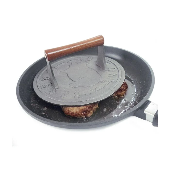 Norpro - Round Cast Iron Grill Press - Image 3