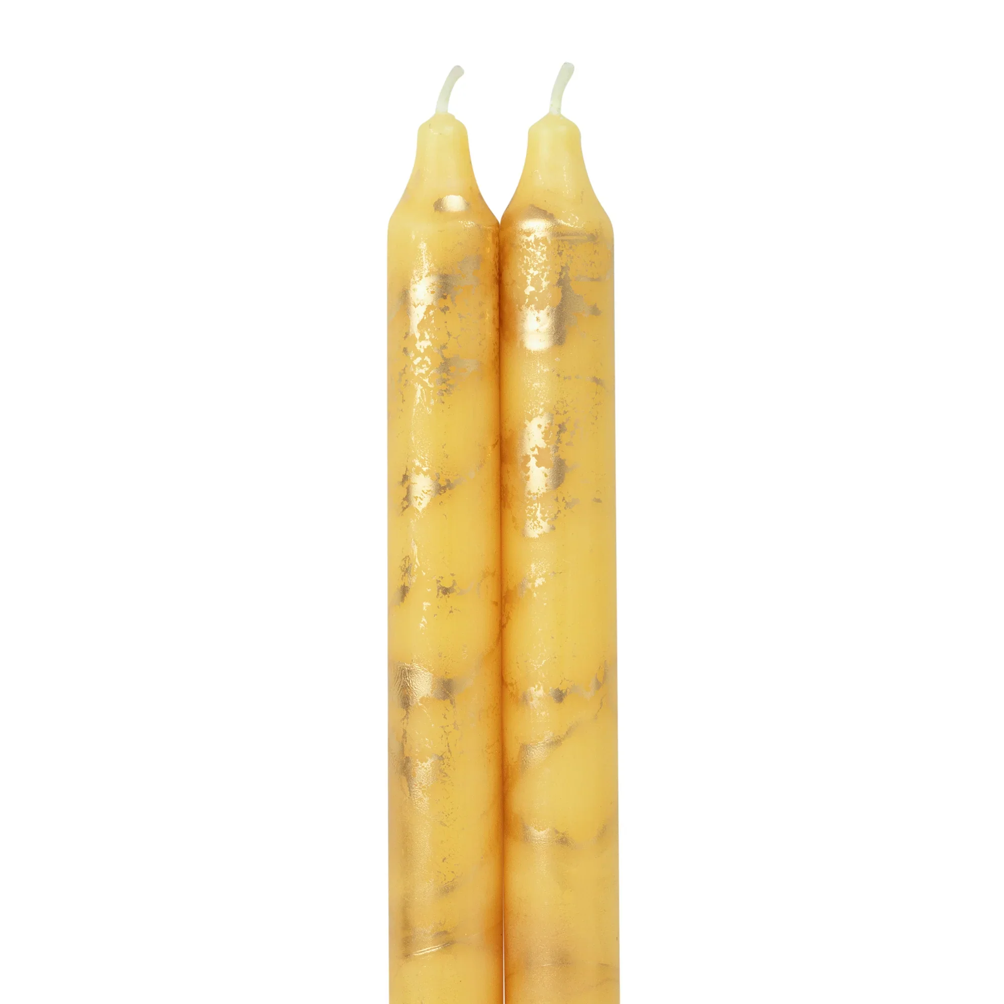 Northern Lights Candles - Lemon Zest with Gold Tapers